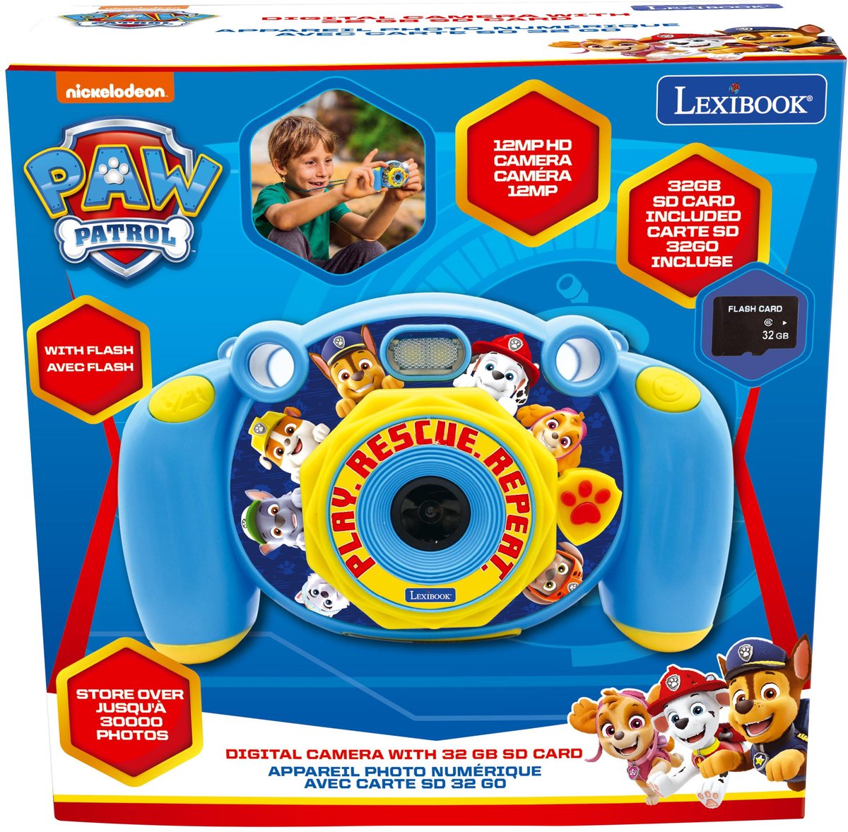 Paw Patrol Starcam® Digitale HD camera met SD-kaart – foto 8