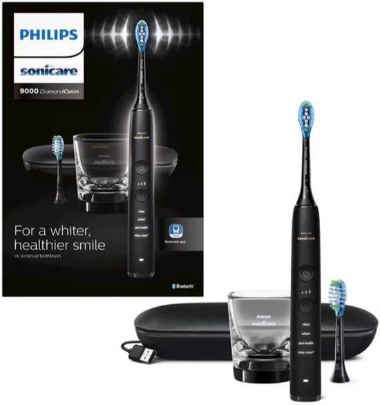 Philips Sonicare 9000 Series Tandenborstel HX9913/18 Zwart - Philips - €169,00