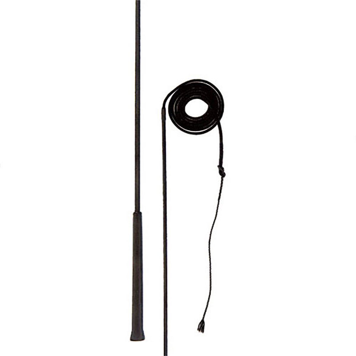 Hispano Hipica Nylon Arena Rijzweep Zwart 180 cm