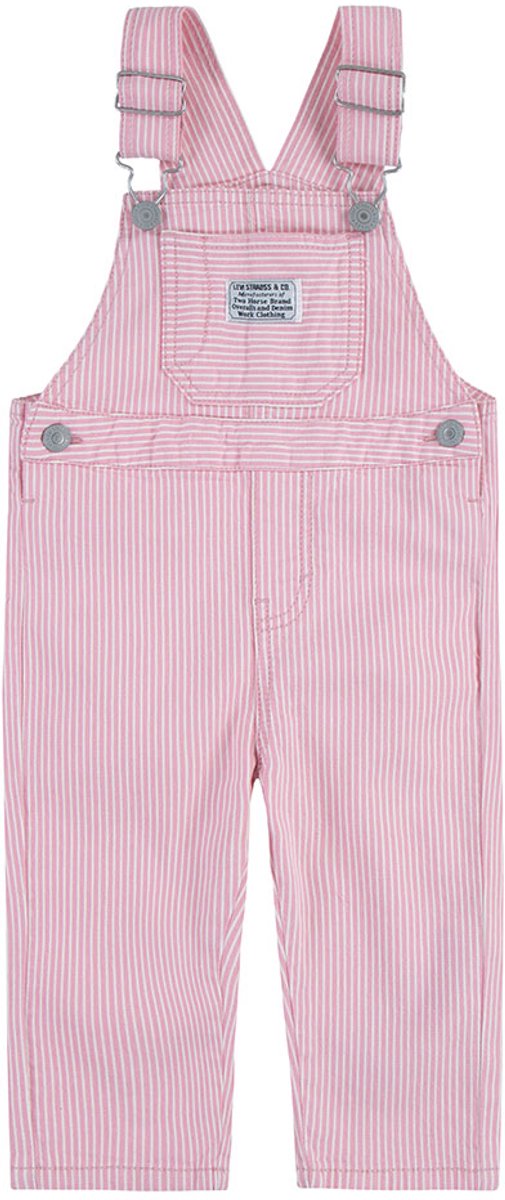 Levi´s ® Kids Railroad Stripe Playsuit 6 Months Meisjes Wit