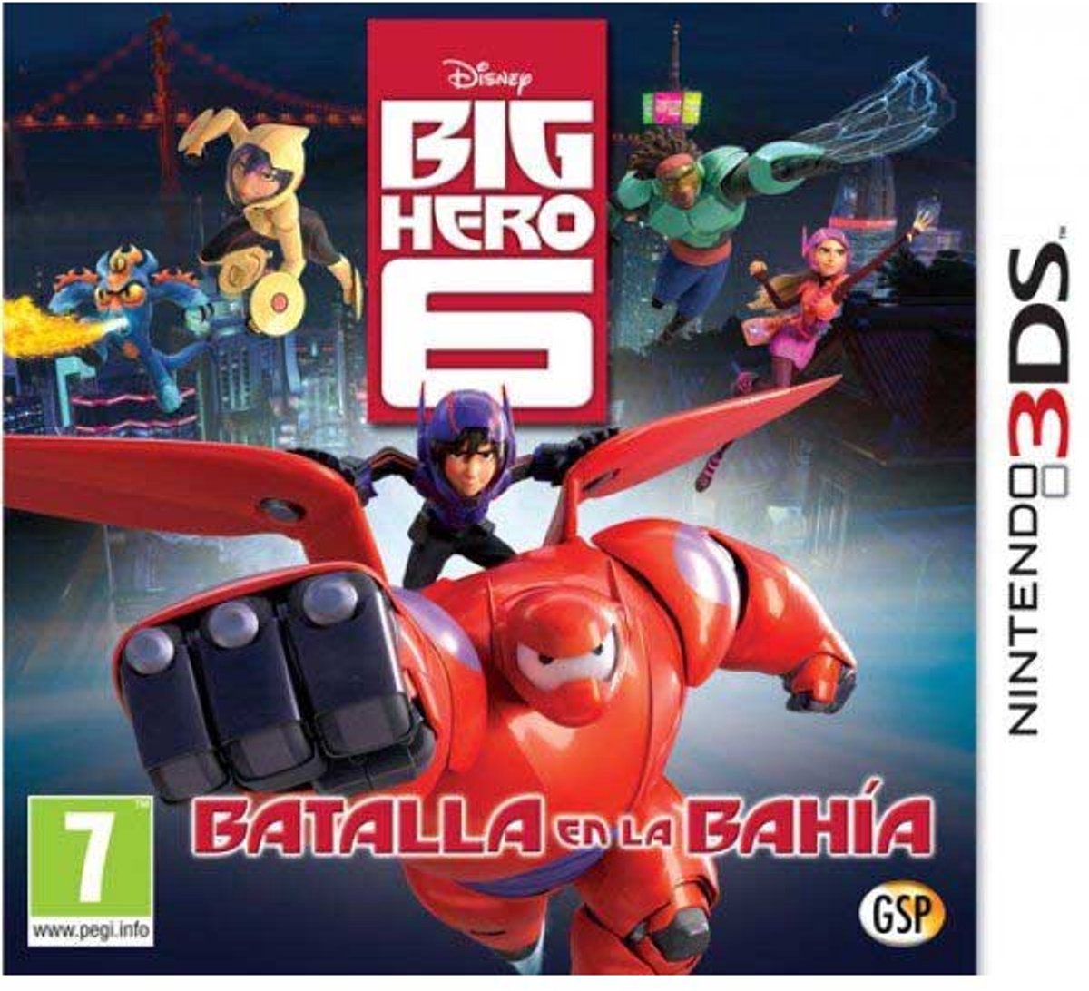 Cedemo Les Nouveaux Héros : Combat dans la Baie Basis Duits, Engels, Spaans, Frans, Italiaans, Nederlands Nintendo 3DS