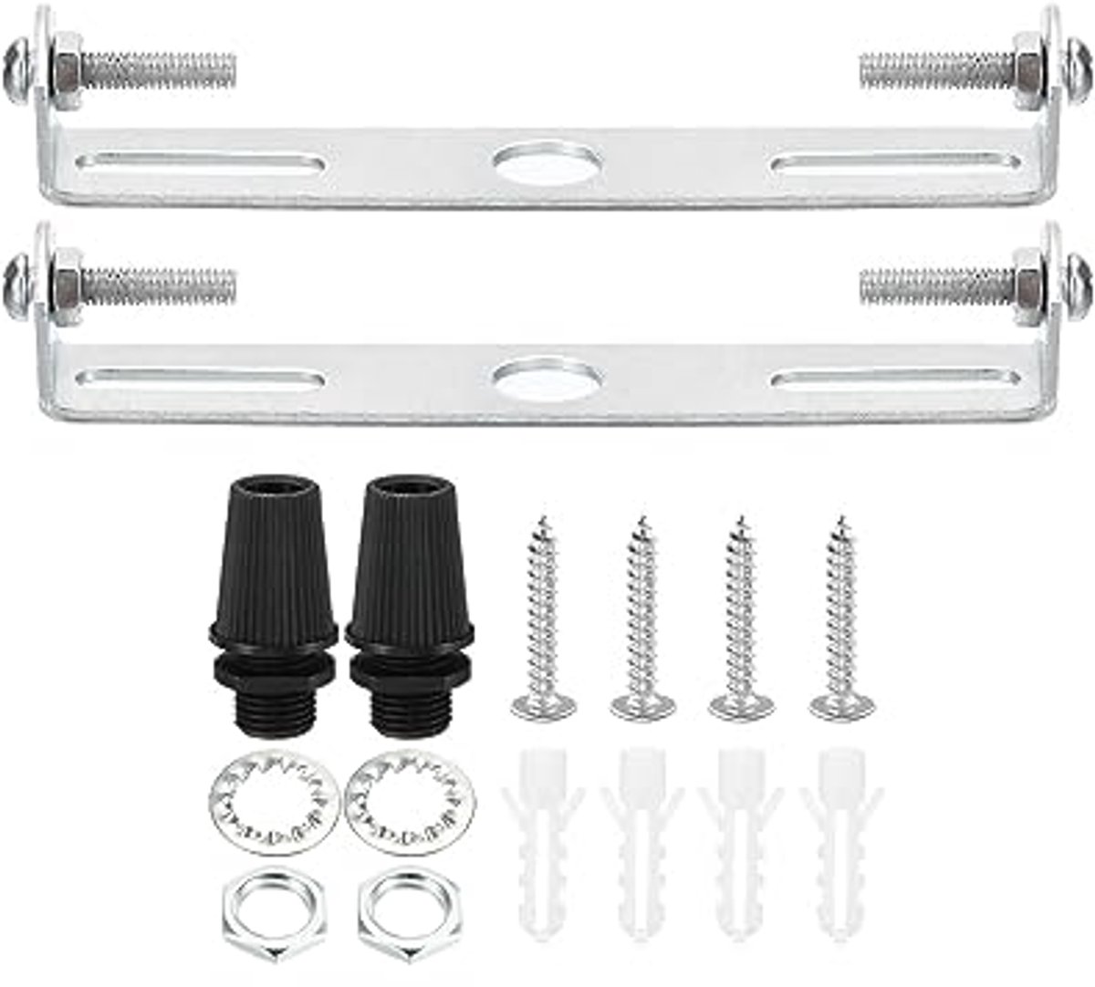 Plafondlampenset 100 mm met Montagebeugel en Schroeven voor Wand- en Hanglampen