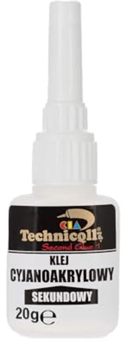 Super Glue 20g - Snelle cyanoacrylaat lijm voor kunststof, metaal, hout, rubber en meer