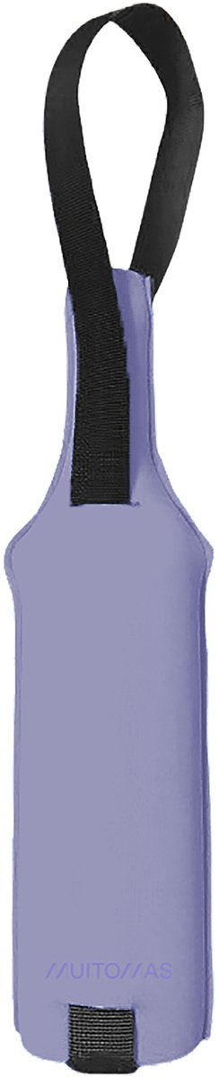 Muitomas Flessendraagtas - Neopreen – Isolerend - Stevig & duurzaam - Violet