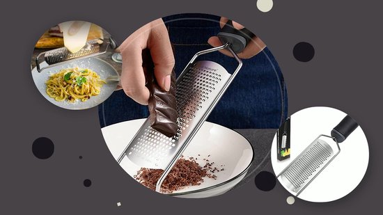 Râpe à Fromage Portative Haut De Gamme - Râpe à Fromage Avec Poignee Souple Rape Pour Cuisine Epices Gingembre Rape A Fromage En Acier Inoxydable Zesteur De Citron 87204868