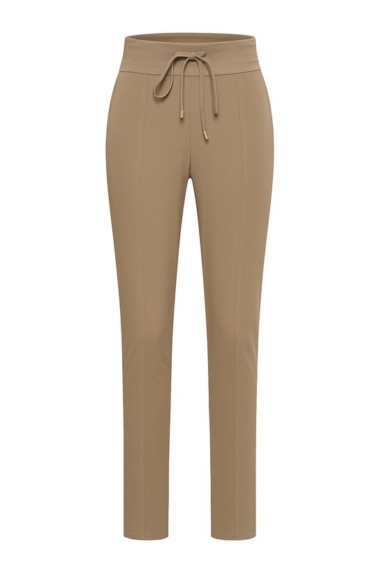 MI PIACE - Bonded Travel Broek Skinny 202632 Latte