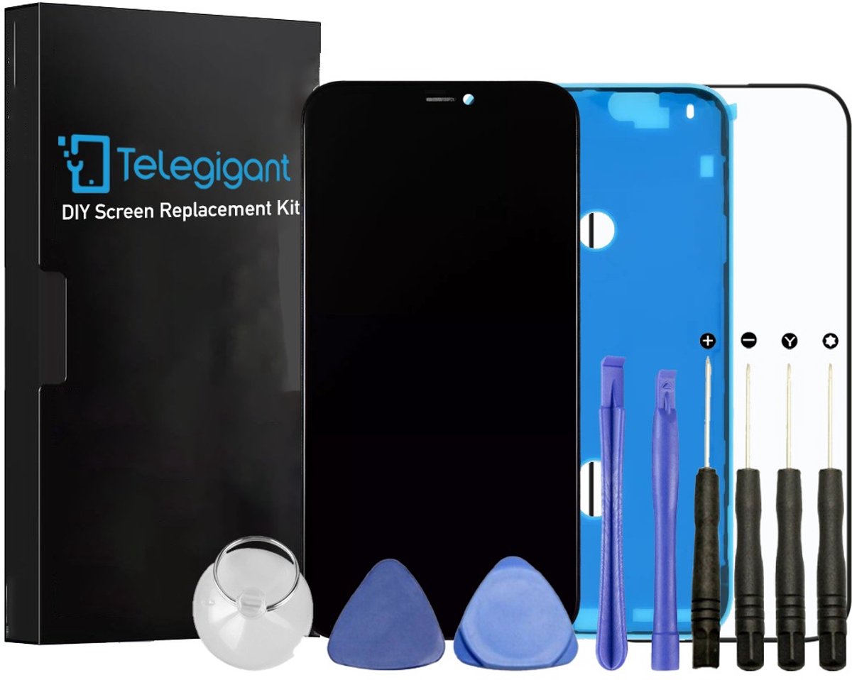 iPhone 11 Pro Max Scherm - Incell LCD display voor Reparatie - A+ Kwaliteit - met gereedschap, screenprotector en plakstrip - Telegigant.nl