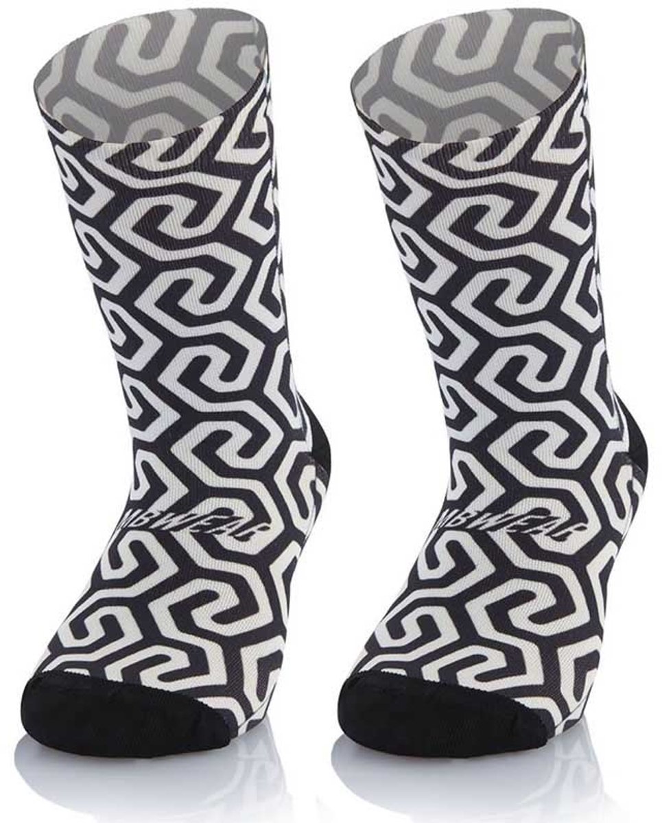 Mb Wear Fun Kids Sokken Wit,Zwart EU 32-36 Jongens,Meisjes