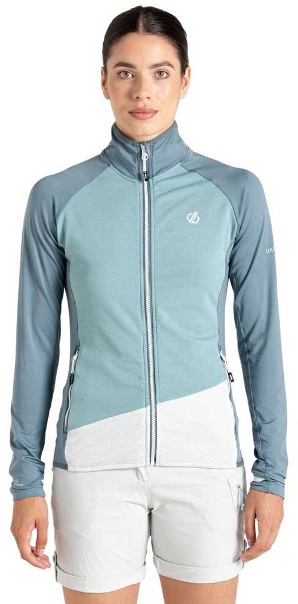 Dare2b Emerging Core Sweatshirt Met Rits 40 Vrouw Grijs