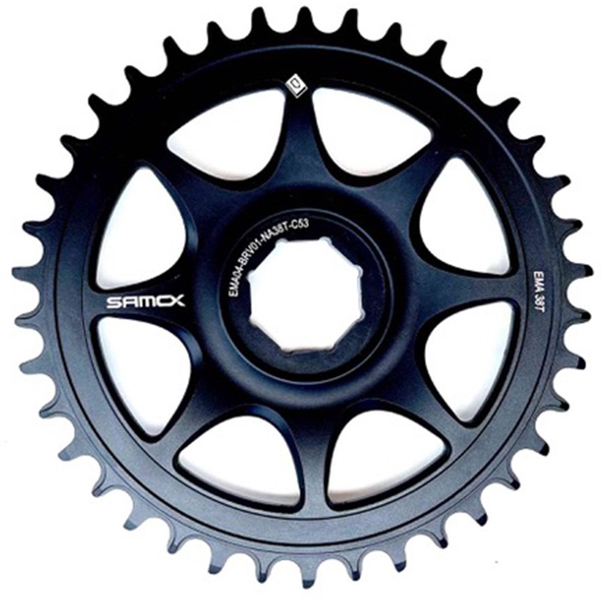 Samox E-bike Brose Dm Kettingblad Zilver 38t