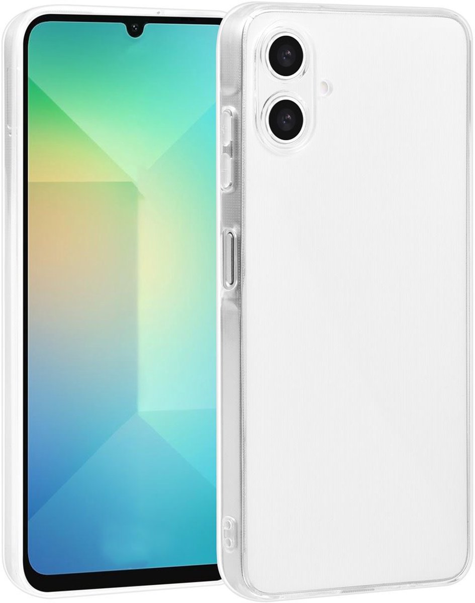 TUNIQ telefoonhoesje voor Samsung Galaxy A06 - Transparante siliconen backcover - Transparant