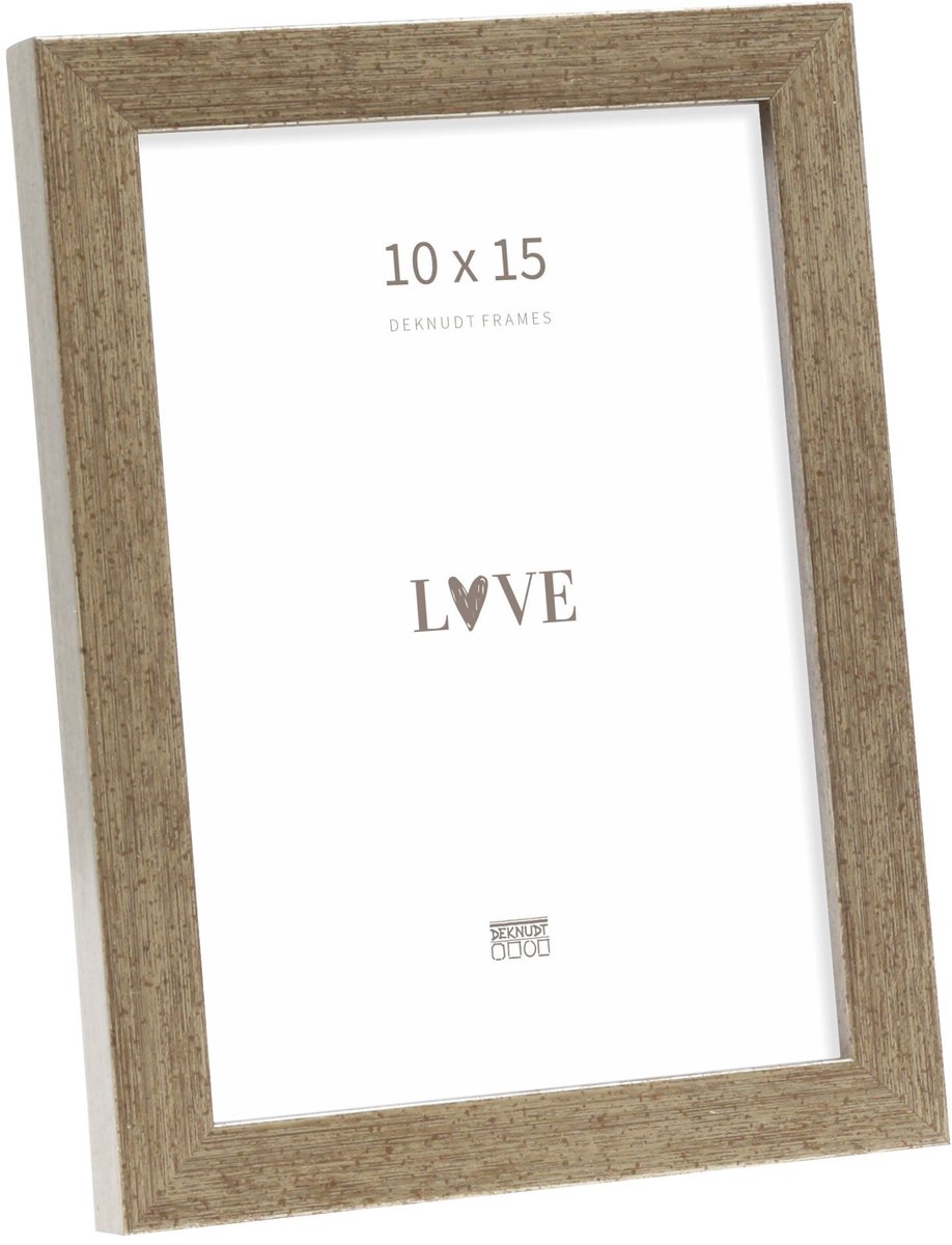 Deknudt Frames fotolijst S243D2 - bronskleur - smal - foto 30x40 cm