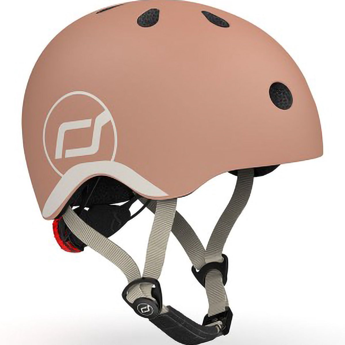Scoot and ride kinderhelm - mocha - xxs-s