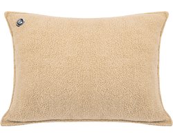 Coussin chauffant – 3 niveaux de chaleur – Coussin chauffant rechargeable – Batterie externe 10 000 mAh – Sans fil – Coussin chauffant – 45 x 60 cm – Beige Teddy – de Saaf