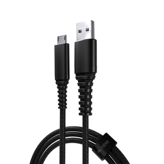 Voltière USB A naar Micro USB Kabel - PlayStation 4 oplaadkabel - 3 Meter