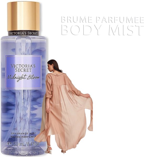 Victoria's Secret -Midnight Bloom Fragrance Bodymist | Met. VS Geschenktasje