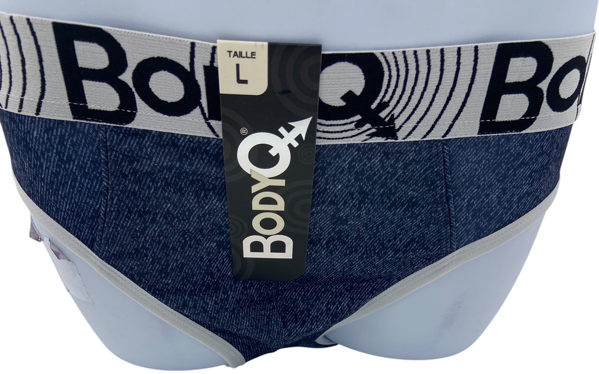 BodyQ Sexy Heren Jockstrap – Denim Blauw – Erotische Herenlingerie – Maat S
