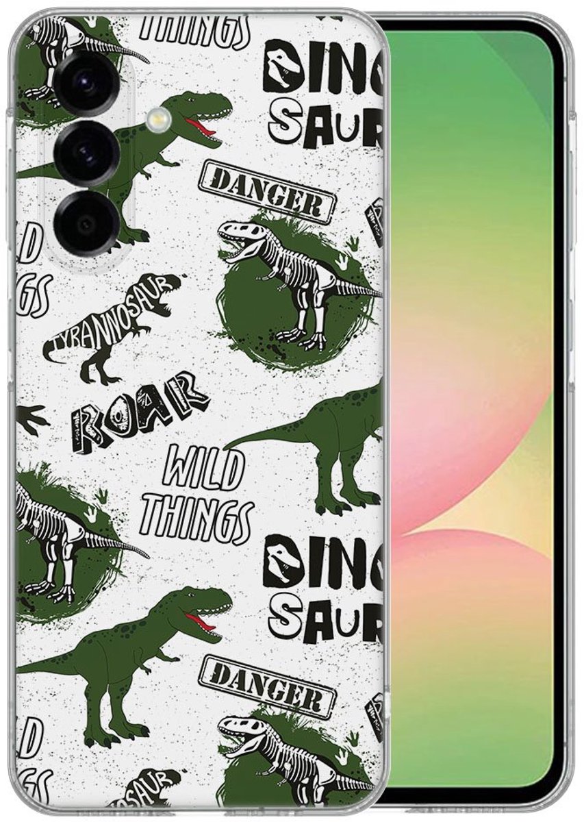 TPU Hoesje Samsung Galaxy A56 - Dinosaurus Backcover