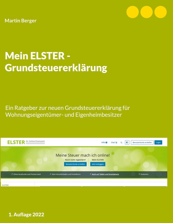 Mein ELSTER - Grundsteuererklärung - cover