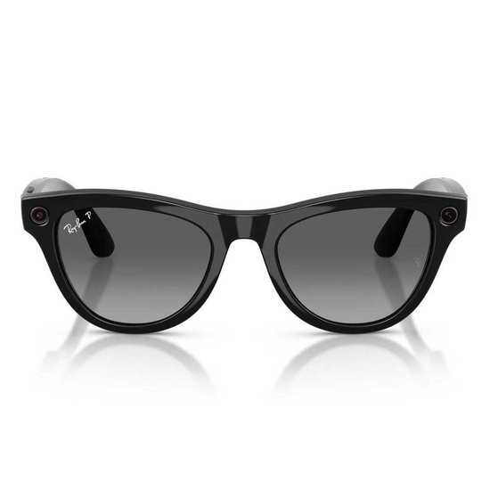 Ray-ban Skyler Meta Gen 2 Gepolariseerde Zonnebril Zwart Polar Gradient Graphite — afbeelding 5