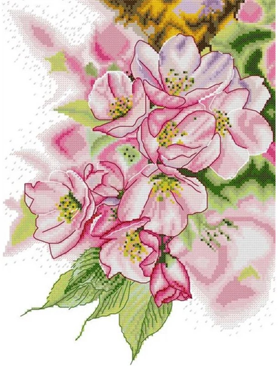 Borduurpakket Schitterende Magnolia