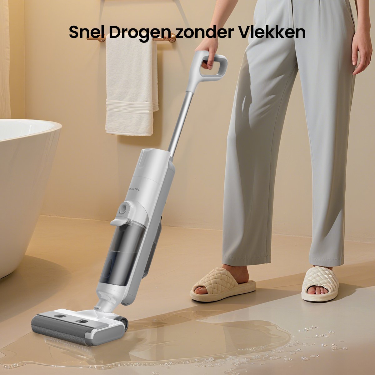Proscenic F10 Ultra - 3-in-1 Draadloze Stofzuiger - 350W - afbeelding 2