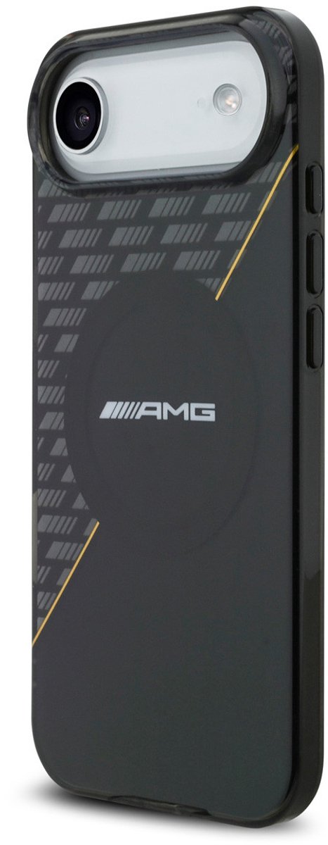AMG Back Cover - iPhone 17 Air - Zwart - MagSafe-compatibel - Double Layer Design