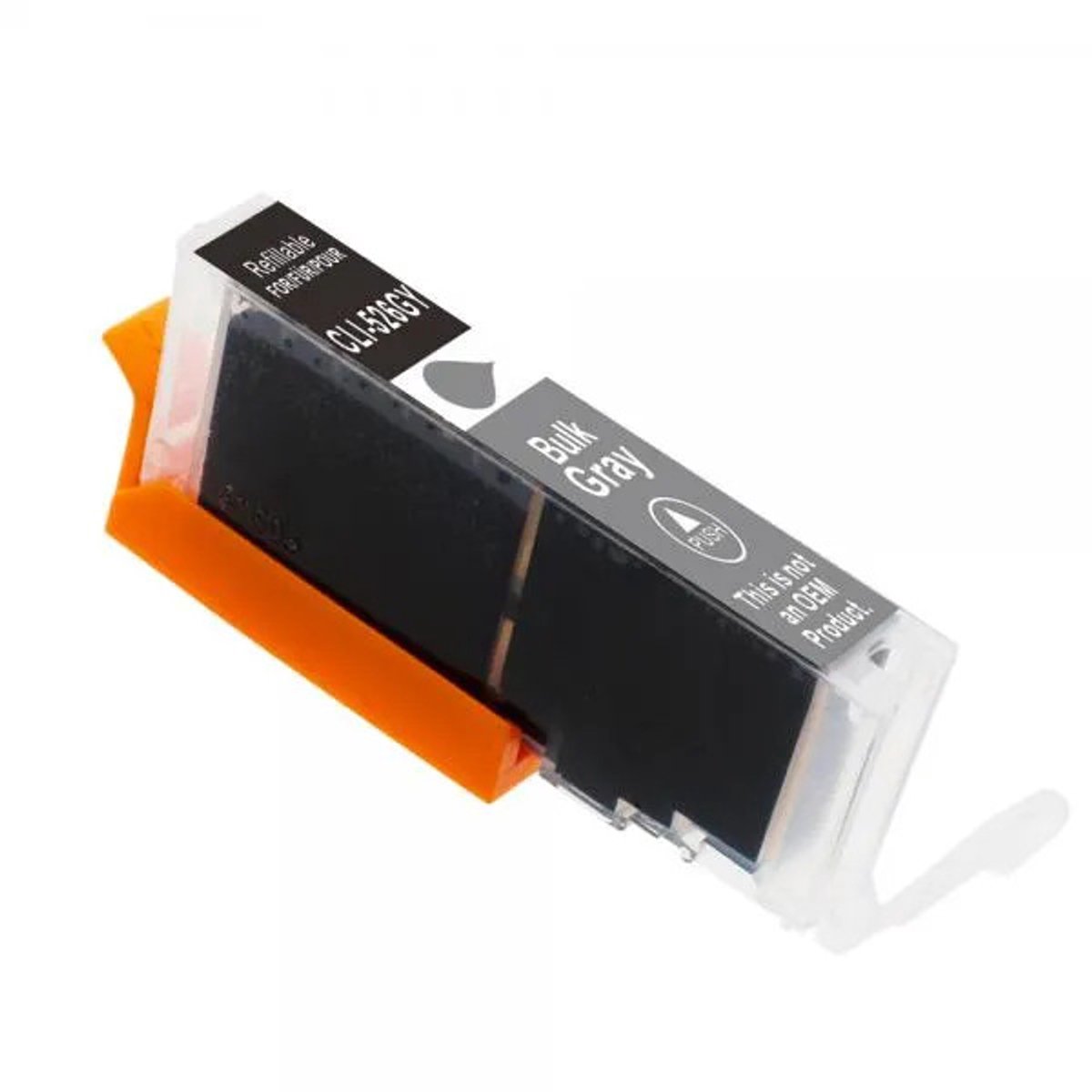 Inktcartridge Geschikt voor Canon PGI-525/CLI-526 | 1x Grijs - Geschikt voor Pixma IP4800, IP4850, IP4950, IX6550, MG5150, MG5200, MG5250, MG5300, MG5320, MG5350, MG6150, MG6250, MG8150, MG8250, MG715, MX715, MX884, MX885, MX895