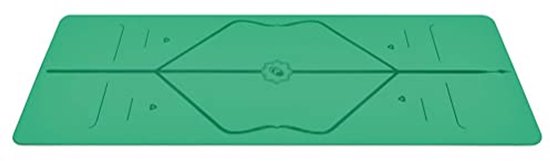 Milieuvriendelijke antislip yogamat met uitlijningsmarkeringen - Perfect voor elke yogi — afbeelding 3