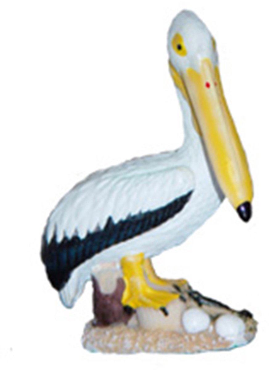 PIA Soft Toys - Pelikaan beeldje - 10 cm