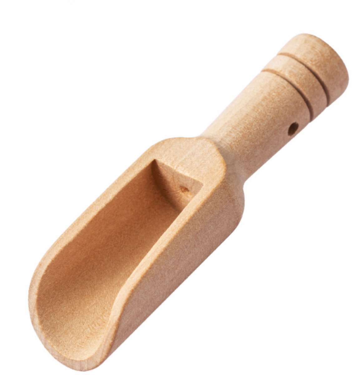 QTTVBTNA - 6 Stuks - Houten Lepels Mini - Theelepels voor Keuken & Badkamer - Ideaal voor Zout, Kruiden, Koffie, Melkpoeder - Keukenaccessoires