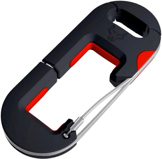 Ski Security - Skislot - Kabelslot - Slotje - Ski - Staal - Zwart