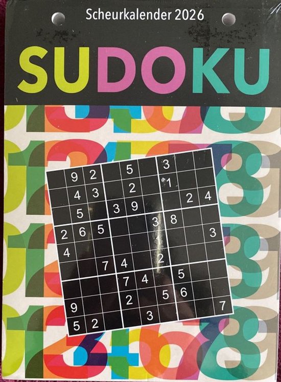 Scheurkalender - Sudoku - 2026