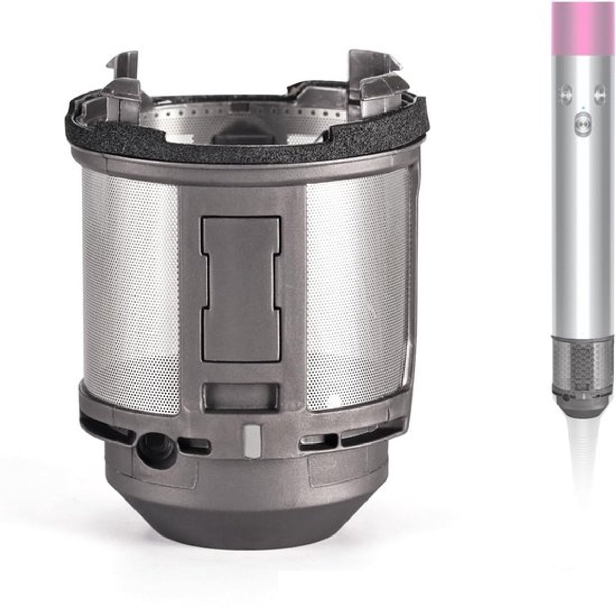 Vervanging van het interne filter Geschikt voor Dyson Hair Styler HS01 HS05 Airwrap filter haarstyle accessoires, haarstyle filter krul binnennet reserveonderdeel