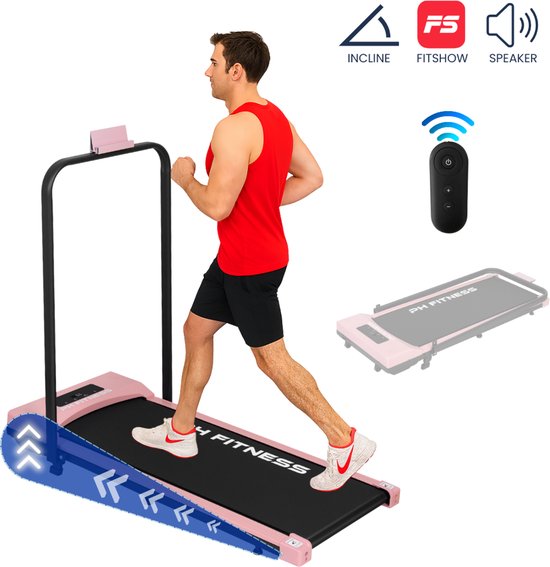 PH Fitness Loopband 8 km/h - Incline & Handmatige Helling - - PH - €159,99