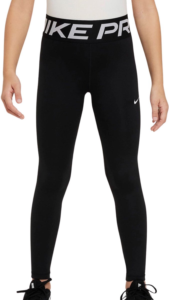 Nike Pro Dri-FIT Tight Meisjes Zwart