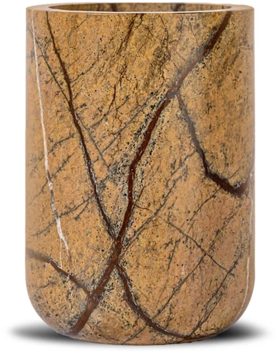 Sagaform Sten flessenkoeler D12.5cm H17cm bruin