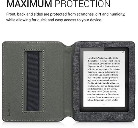 Flip Cover eReader Hoes Compatible met Kobo Aura Edition 1 - Met ...