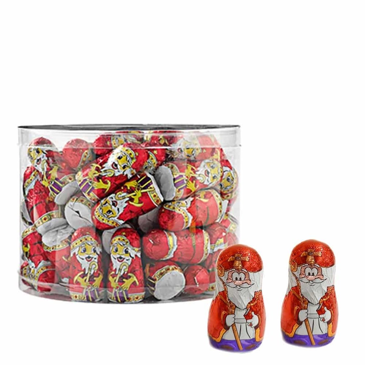 Chocolade Mini Sintjes - 40 x 15 gram