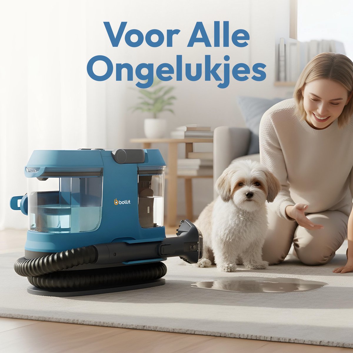 BOLLIT BOLLIT 4-in-1 Tapijtreiniger - afbeelding 3