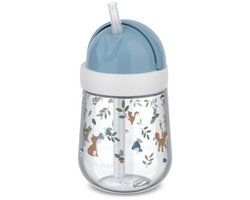 Mepal Mio Rietjesbeker Little Dutch - 300 ml - Makkelijk vast te houden - Kinderservies - Forest Friends