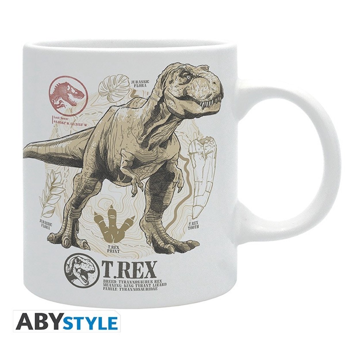 Jurassic Park Jurassic World - Paleontology Unisex Kop - meerkleurig - Standard