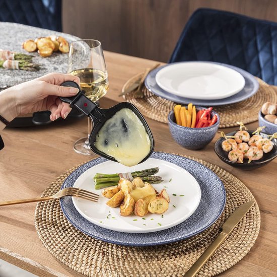 Muchen Raclette 8 personen raclette grill tafelgrill elektrisch 8