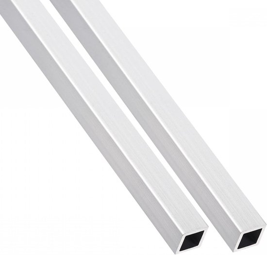 GAH Alberts vierkante buis aluminium zilver 20x20x1 5 mm 2 m 474539