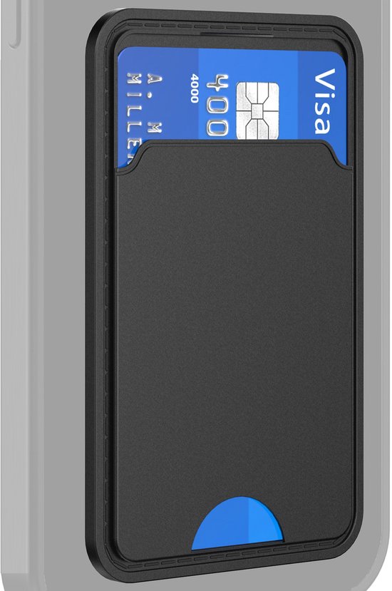 Étui de protection arrière Flexible en Siliconen TPU avec emplacement pour carte pour Oppo Reno 6 5G - Zwart - Smartphonica