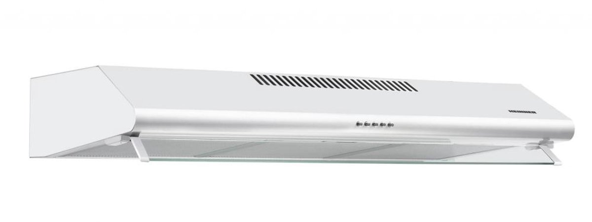 Heinner HCH-490-WH Wandschouw Afzuigkap 90 cm – 304,5 m³/u – 3 Snelheden – 2×2W LED-verlichting – Recirculatie – 2×60W Motor – 5 Jaar Garantie – Wit