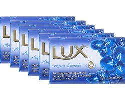 Lux Zeep - Aqua Sparkle - 6 x 80 Gram