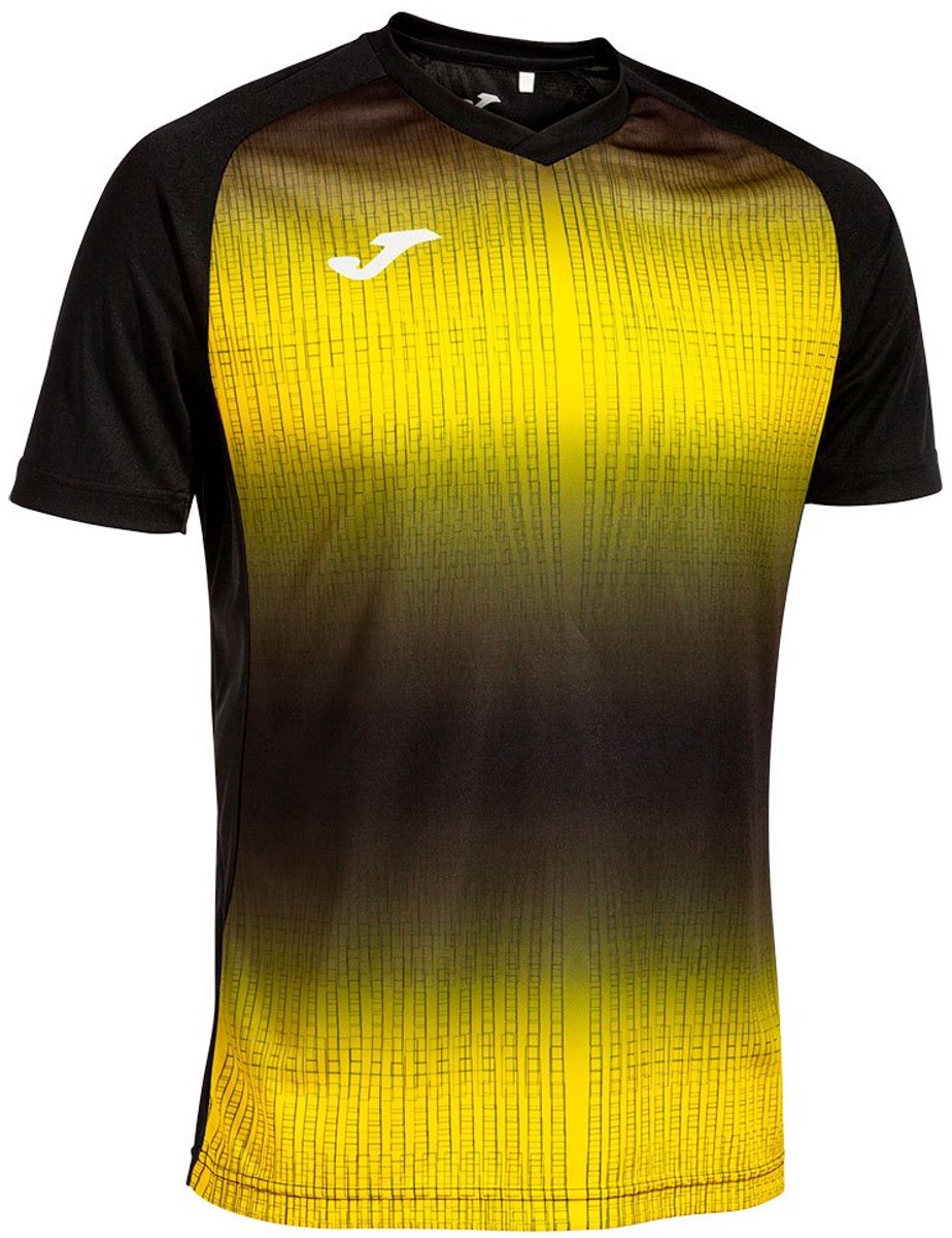 Joma Tiger V T-shirt Met Korte Mouwen Geel,Zwart 9-10 Years Jongens
