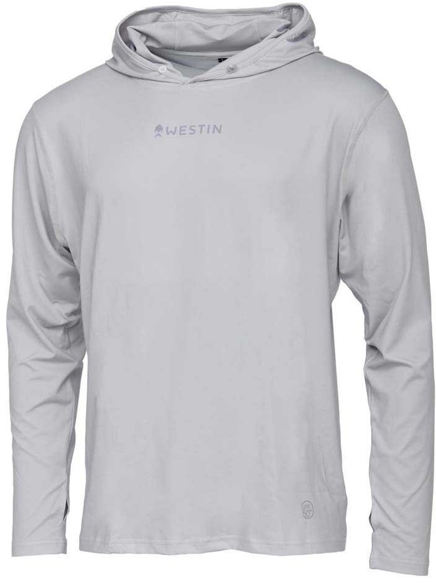 Westin Ledge Upf 50+ Uv-werende Langarm T-shirt Wit S Man