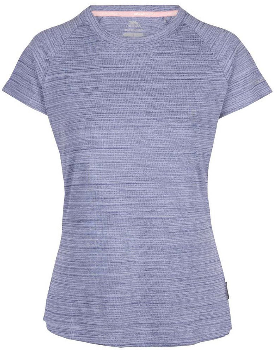 Trespass Vickland T-shirt Met Korte Mouwen Vrouw Blauw